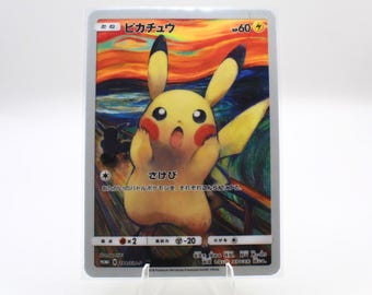 Pika Scream Trading Card Sticker