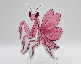 Orchid Mantis Sticker
