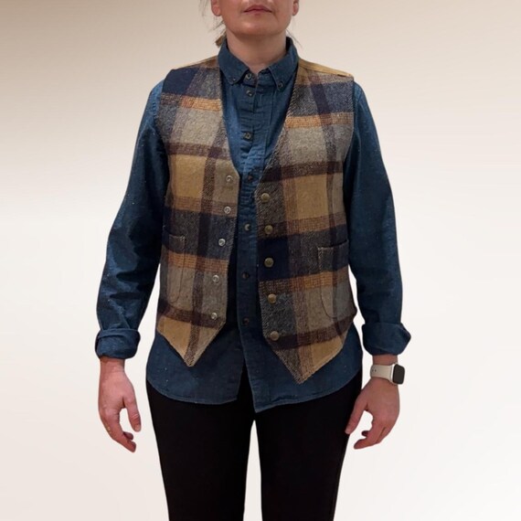 70s Lee Train Conductor Vest - image 2