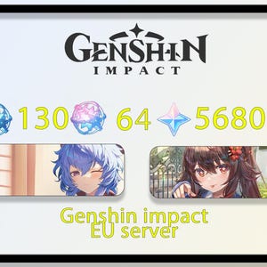 EU | GENSHIN Aufprallnachroller gem | 56800 PRIMOGEMS