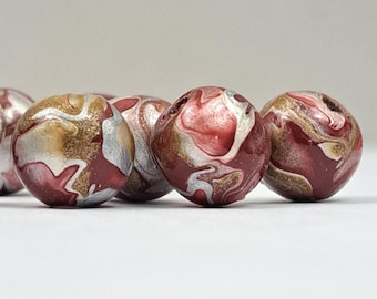 10mm Ironman Beads (set of 10)