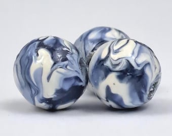 10mm Indianapolis Colts Beads / New York Yankees Beads (set of 10)