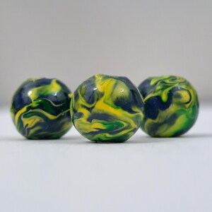 10 mm FIFA Club World Cup Brasilien-pärlor (set om 10) bild 7