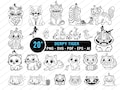 Kpop Derpy Tiger SVG Bundle, Kpop Demon Hunters SVG, Huntrix PNG, K pop Derpy Tiger & Bird, Huntrix Cat, Huntrix Shirt Design Eps Svg Dxf product logo