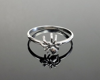 Sterling Silver Spider Ring