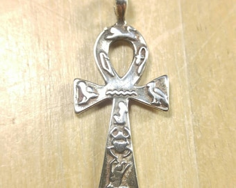 Sterling Silver Ankh Pendant