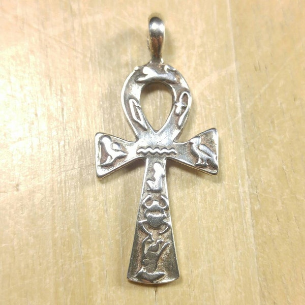 Sterling Silver Ankh Pendant