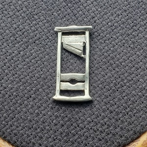 Sterling Silver Guillotine Pin