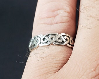 Sterling Silver Celtic Knot Ring