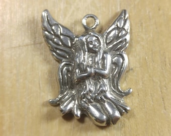 Sterling Silver Fairy Pendant