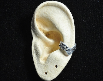 Sterling Silver V Earcuff