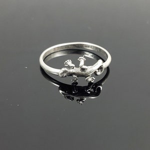 Sterling Silver Lizard Ring