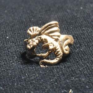 Bronze Dragon Earcuff
