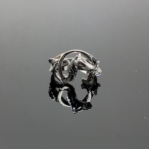 Sterling Silver Horseshoe Ring