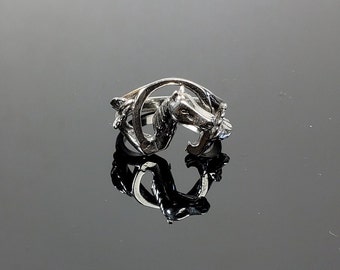 Sterling Silver Horseshoe Ring