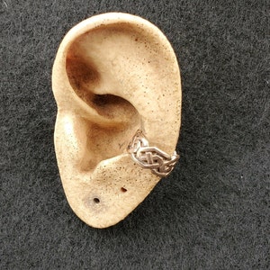 Bronze Celtic Knot Earcuff