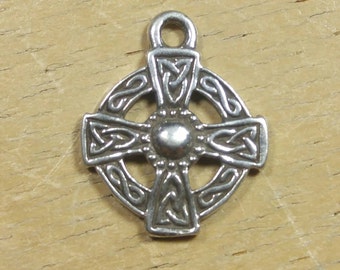 Sterling Silver Celtic Cross Charm