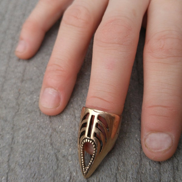 Bronze Claw Ring