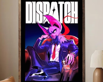 Póster sin marco con el retrato del personaje animado Invisigal, arte para fans de superhéroes, decoración de pared de cultura pop, lámina artística para habitación de gamers, regalo geek