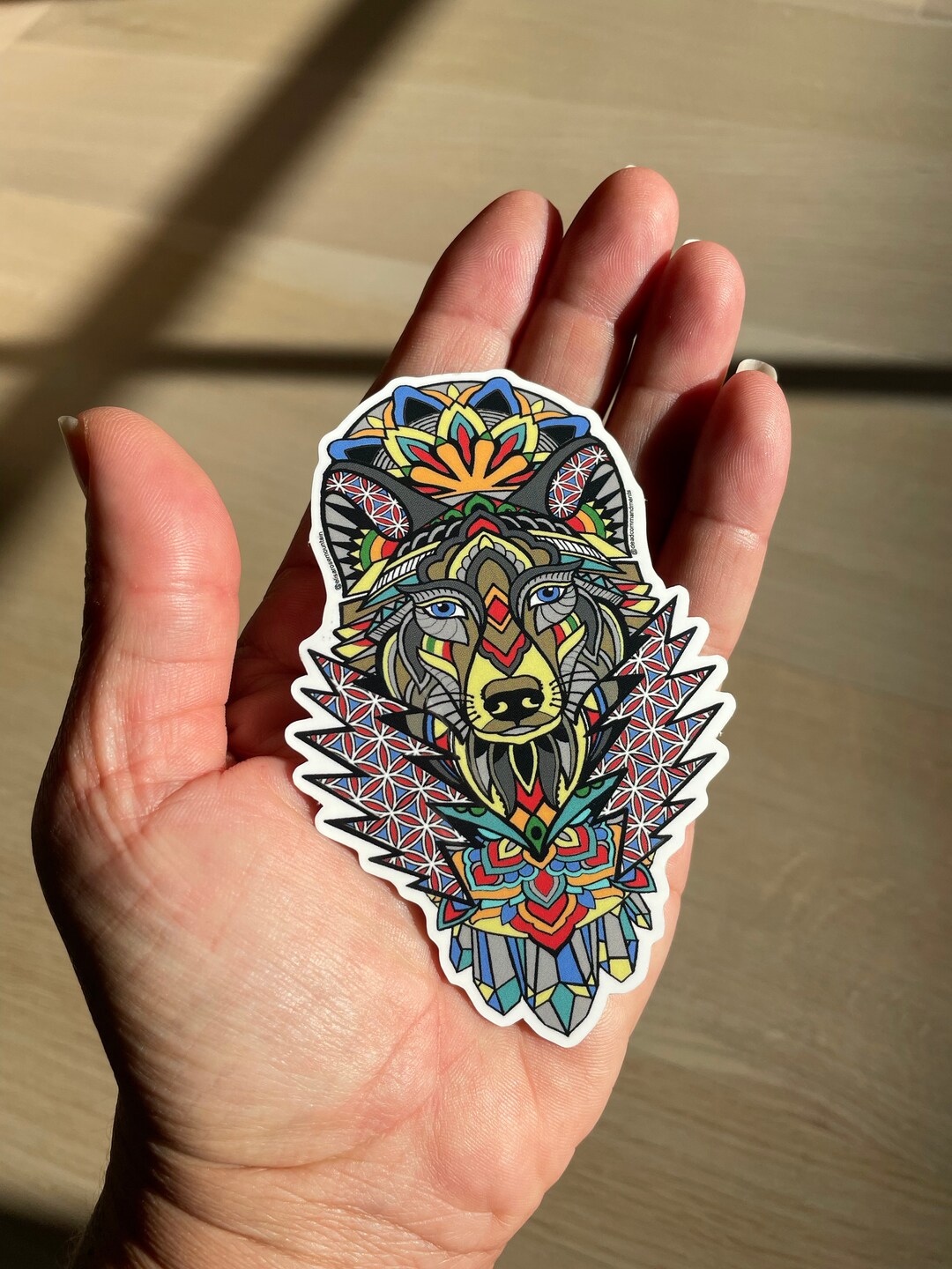 Dire Wolf Sticker Etsy