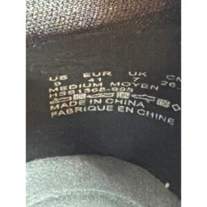 VTG Soft Style enkellaarsjes dames 9,9 bruin paisley fluwelen Chukka Jinger veters met veters afbeelding 8