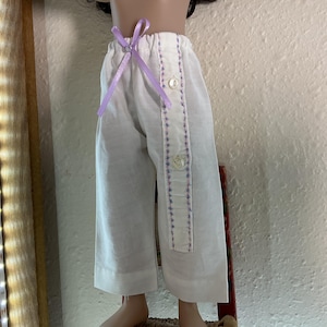 Ropa de cama vintage, pantalones, ropa para muñecas de 14 pulgadas, Ruby Red Fashion Friends, piezas únicas.