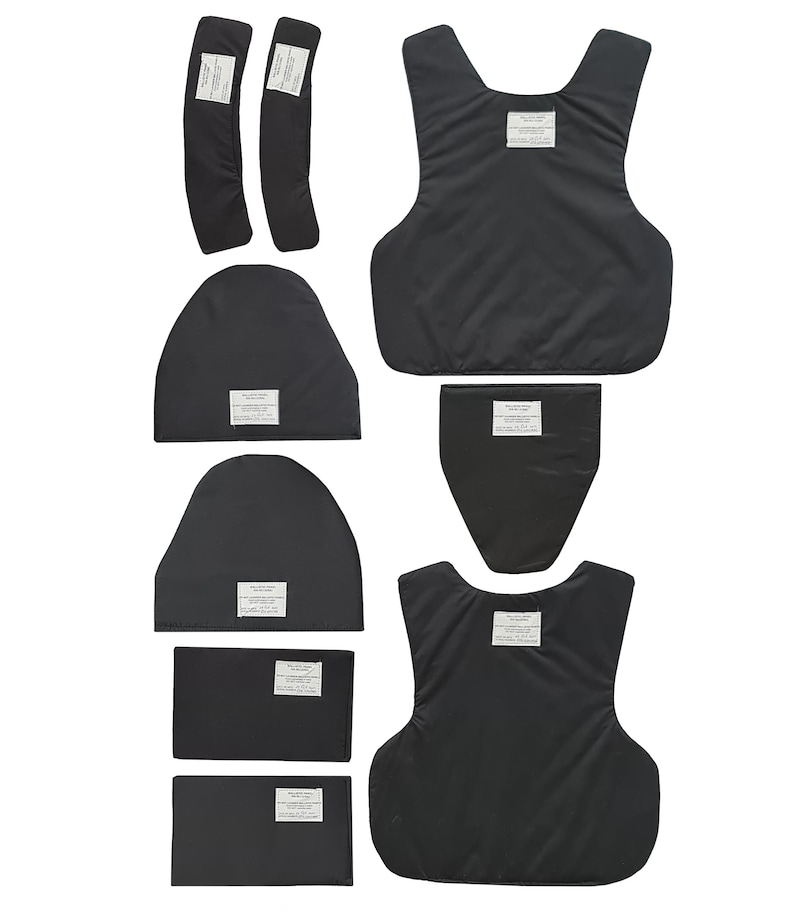 Soft Ballistic Aramid Inserts IIIA Size XL Set for Vest Shark - Etsy