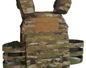 Tactical Plate carrier MultiCam size M, Lightweight Vest Body Armor
