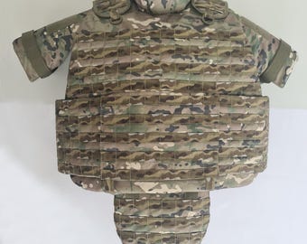 ベスト マルチカム サイズ XXL タクティカル プレート キャリア