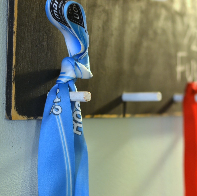 Wooden Chalkboard Race Sign / Bib Holder / Medal Holder Etsy