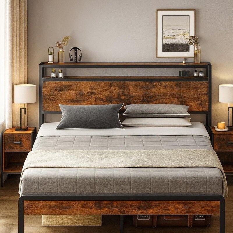 Headboard Night Stands - Etsy