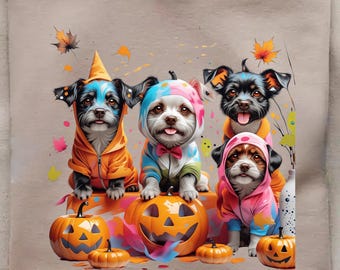 Clipart de perro fantasma PNG, Temporada espeluznante PNG, Perro fantasma de Halloween Png, Perro calabaza de Halloween Png, Perro de Halloween Png, Perro lindo de Halloween Boo Png