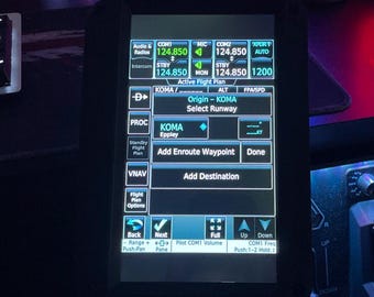 Flight Simulator Touchscreen