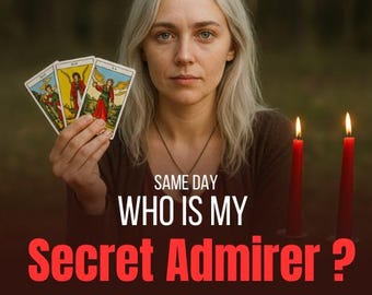 Who Is My Secret Admirer?, dol op lezen, paranormaal lezen, geheime liefdetarot, telepathische verbinding, lezen op hetzelfde uur, ex-geliefde lezen