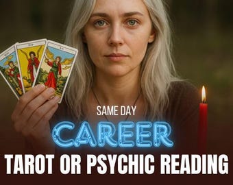 Detailed Psychic Career Reading, Career Tarot Card Reading, Finance Reading, Money Reading, Tarot reading 1h