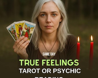 True Feelings & Exact Thoughts Reading, Psychic Love Reading, Telepathic insight, Tarot Reading, Relationship Guidance