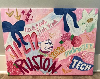 Custom College Painting  16x20
