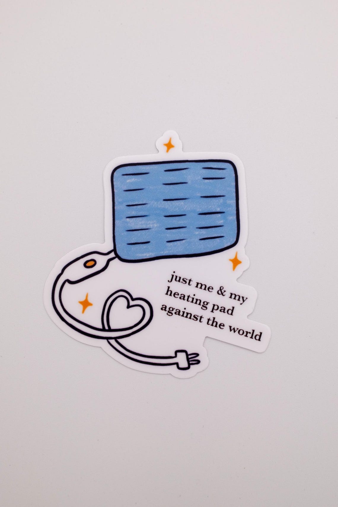 Heating Form Sticker Heating Pad Vinyl Sticker - Weatherproof Laptop Decal - Etsy