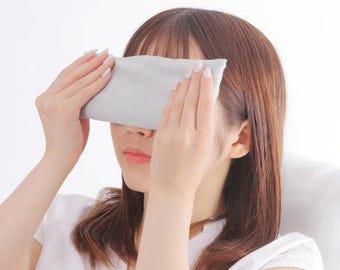 Lavender & mung bean warming pillow | Microwave heat therapy | Made in Japan