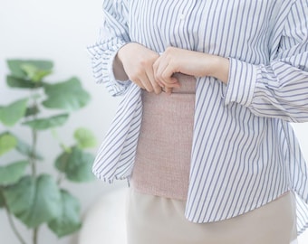Organic cotton belly warmer | Japanese wellness wrap | Made in Japan