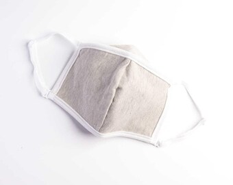 Unisex Face Mask ×2 – Organic Cotton with Adjustable Straps