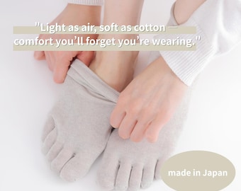 Ultra-Thin 5-Toe Inner Socks | Lightweight Breathable Liner | Moisture-Wicking Cotton for Sweat Absorption & All-Day Comfort | FREE SIZE