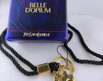 Playboi Carti Opium Necklace! Stainless Steel & Black Enamel
