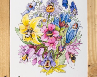 I Like Bee Butts 8x10 fine art print