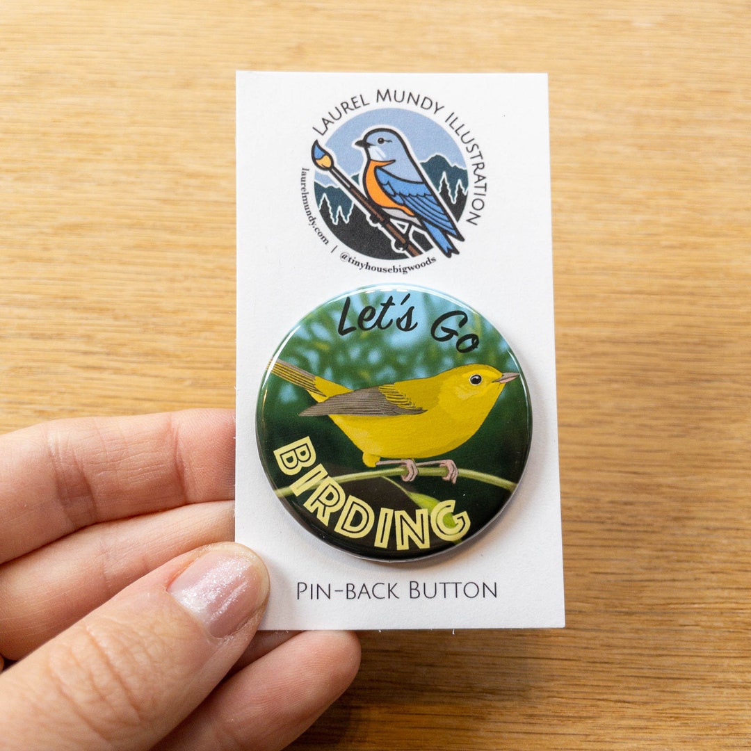 Birding Rack Card Let's Go Birding 1.75
