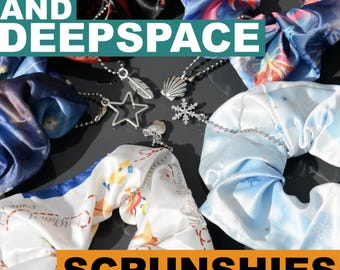 Coleteros/accesorios para el cabello inspirados en Love and Deepspace – Inspirados en Xavier, Zayne, Rafayel, Sylus y Caleb – Regalo para fans