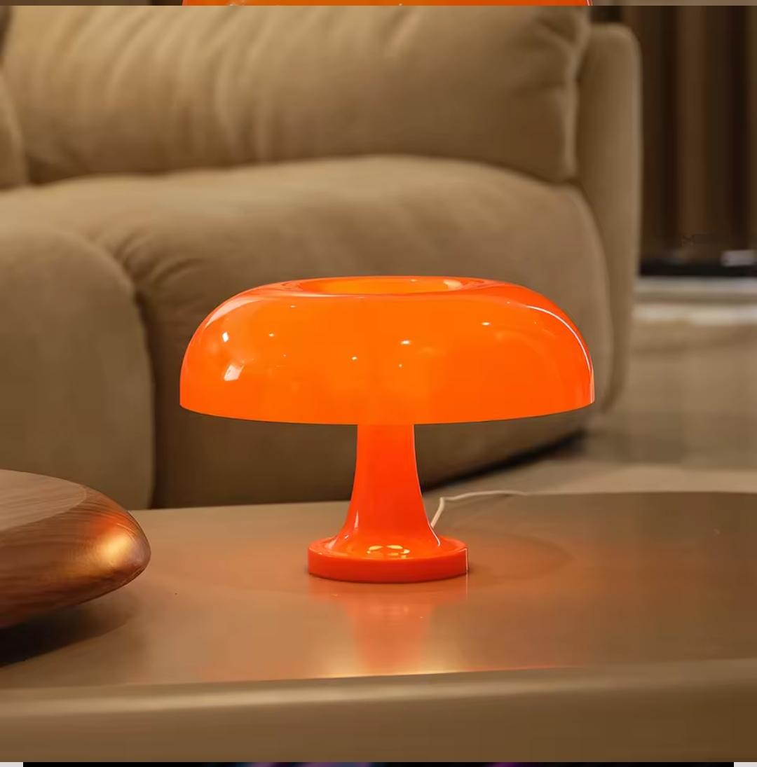 Lampe D'ambiance Style Space Age MCM - Bicolore Marron - Occasion Fonctionnelle