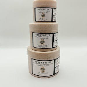 Crema mani al burro di Bisque: balsamo vegano per ceramisti, riparazione profonda