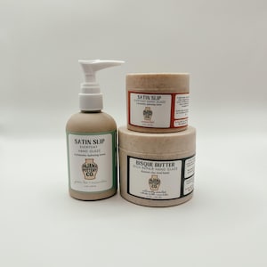 Set regalo per la cura delle mani di Potter: balsamo e lozione vegani per mani che lavorano sodo