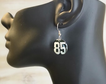 85 Green Bay Earrings  - Kraft  Earrings